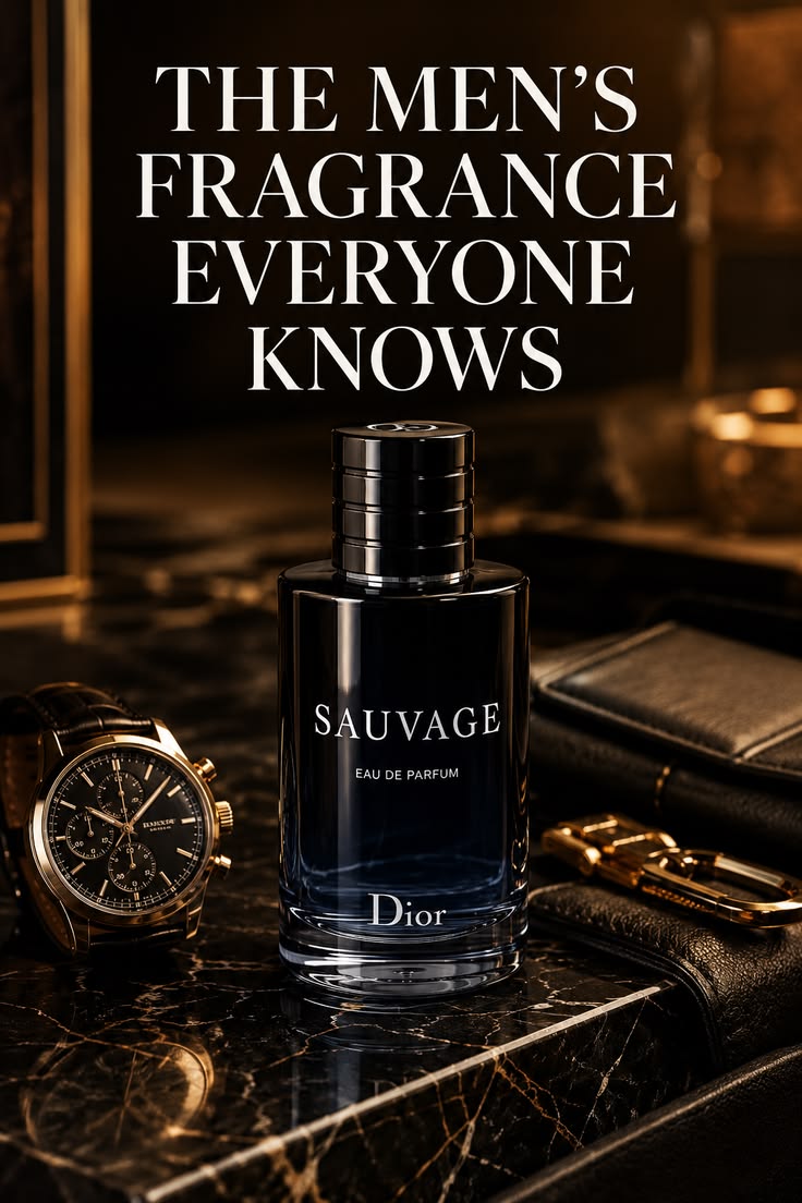 Dior Sauvage EDP 3.4 oz – Men's Warm Spicy Vanilla Cologne 100ml