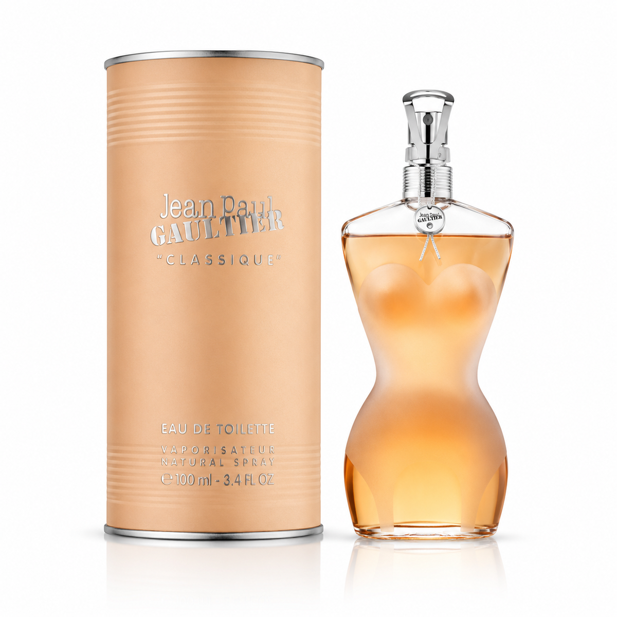 Jean Paul Gaultier Classique EDT 3.3 oz – Women's Floral Vanilla Perfume 100ml