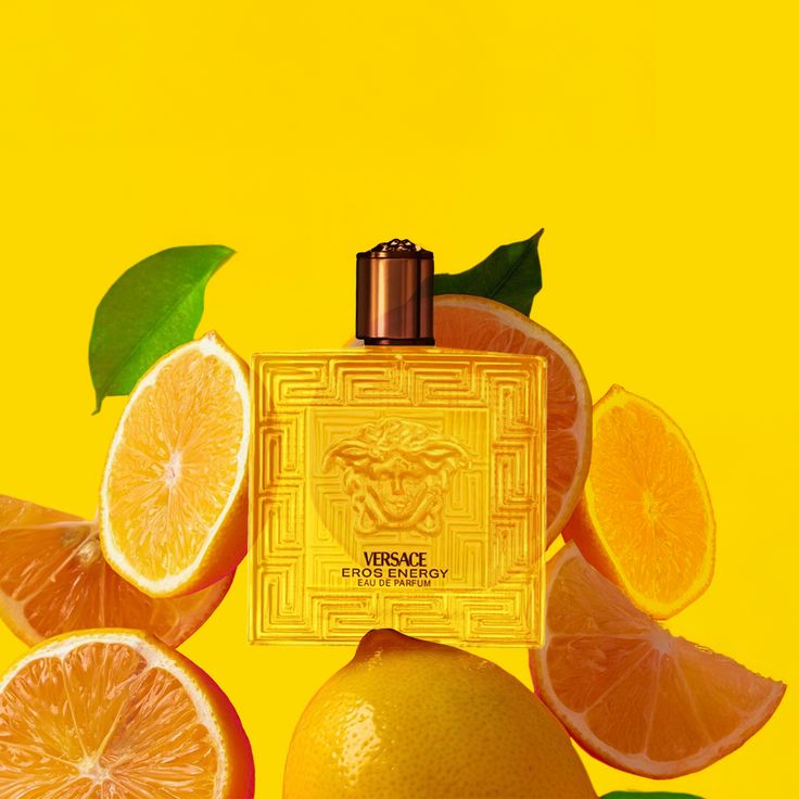 Versace Eros Energy EDP 100ml Spray | Fresh Citrus Cologne for Men, 3.4 oz
