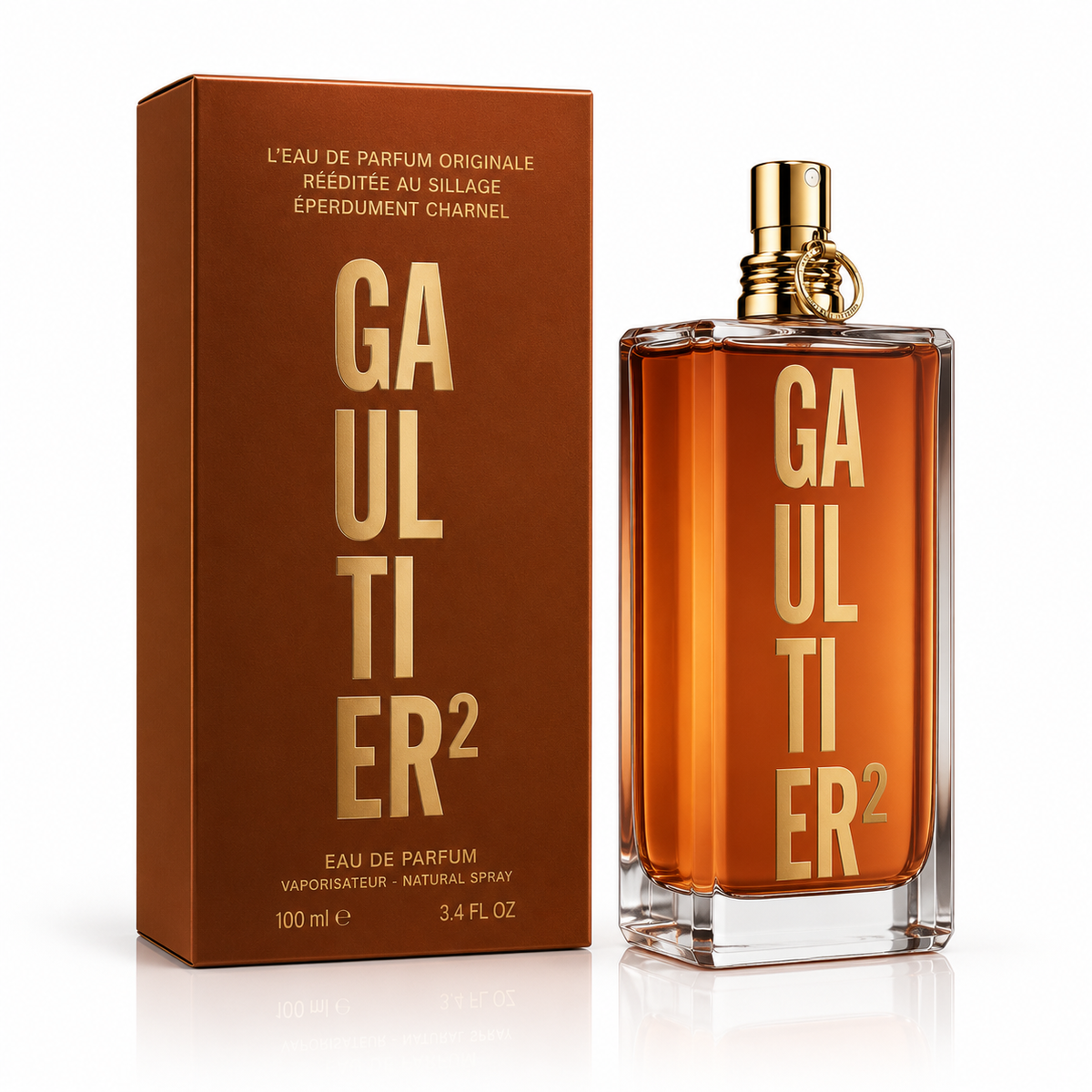 Jean Paul Gaultier 2 EDP 100ml Spray | Unisex Amber Vanilla Fragrance