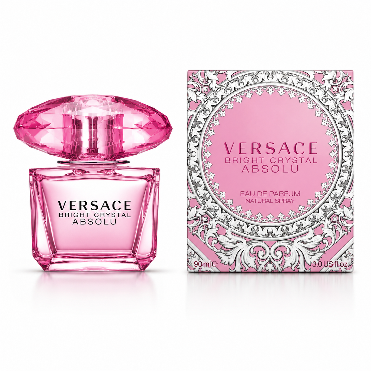 Versace Bright Crystal Absolu EDP 90ml Spray | Fruity Floral Perfume for Women